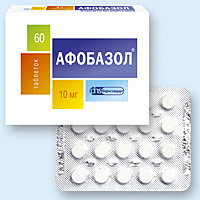 Афобазол, таблетки 10мг упаковка №60