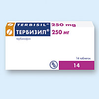Тербизил, таблетки 250мг упаковка №28