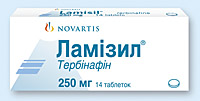 Ламизил, таблетки 250мг упаковка №14