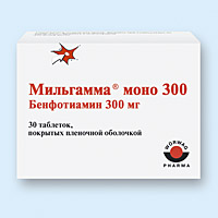 Мильгамма Моно 300, таблетки п/о 300мг упаковка №30