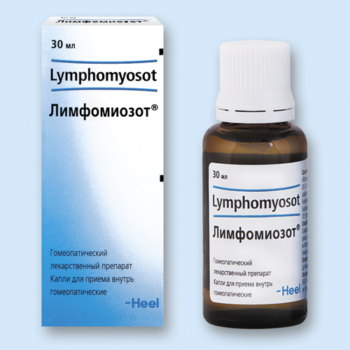 Лимфомиозот, капли гомеопатические для приема внутрь 30мл флакон №1