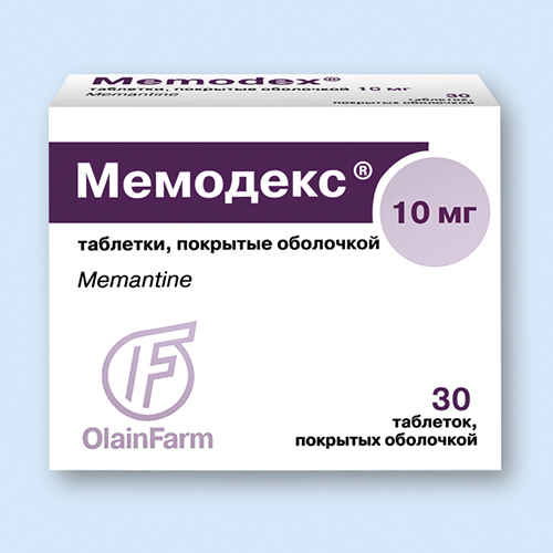 Мемодекс, таблетки п/о 10мг упаковка №30
